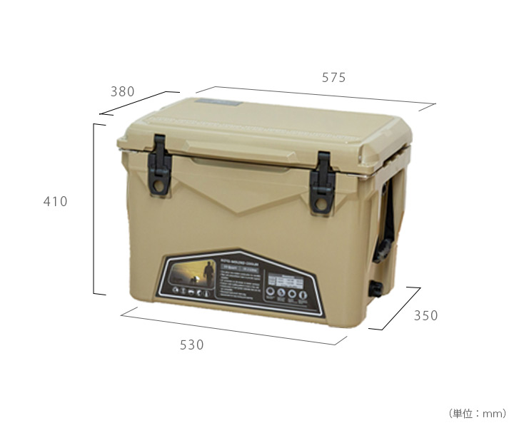 ICE AGE coolers クーラーボックス 35QT（33.1L）」 | JUICY GARDEN
