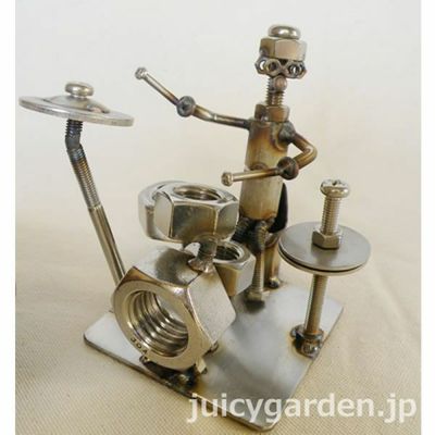 部品を見てびっくり！ボルット君バンドマンシリーズ「ドラム」
