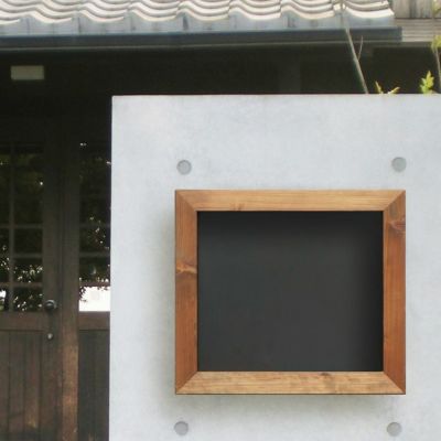 「Black board ブラックボード 埋め込み型ポスト」