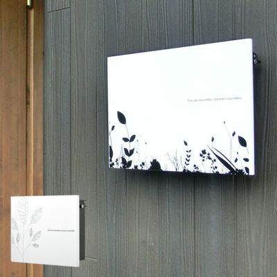 絵になる郵便受け「アートポスト L'ombre ロンブル」