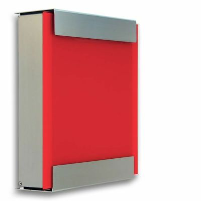 ドイツ製郵便ポスト 「カイルバッハ glasnost.glas.red グラスノストグラス レッド」