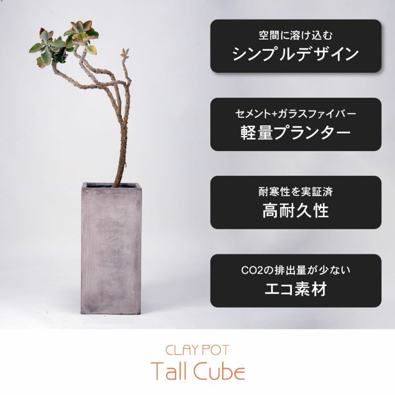 鉢カバー 中型 8号鉢対応 鉢カバー 「 クレイポット（CLAYPOT） トール