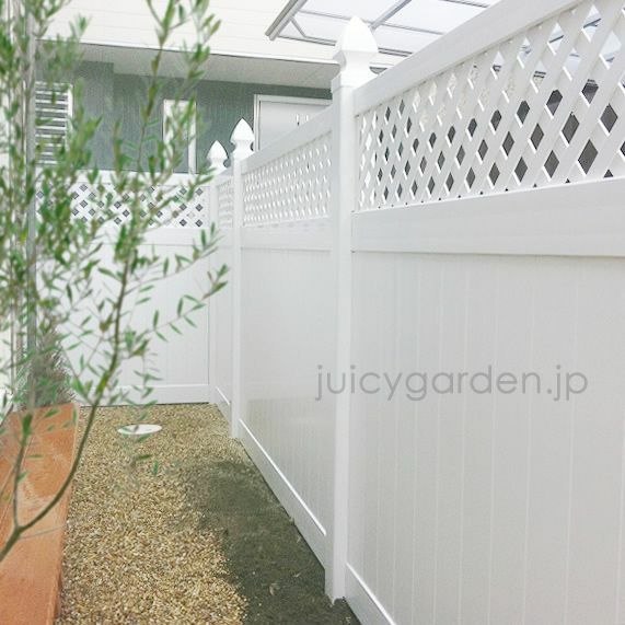 ホワイトフェンス | JUICY GARDEN