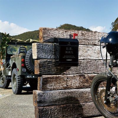 壁掛け式郵便ポスト「アートワークスタジオ（ARTWORKSTUDIO）U.S.Mail box 2」