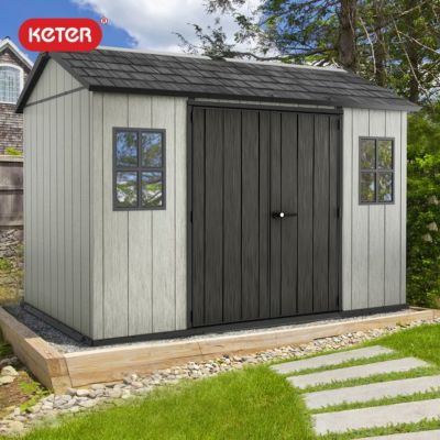 樹脂製木調物置「ケター  （KETER）  オークランド（OAKLAND） 1175 SD」