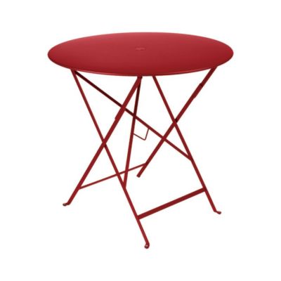 屋外用テーブル 「Fermob フェルモブ ビストロ ラウンドテーブル77H」 天板φ77cm×高さ73cm