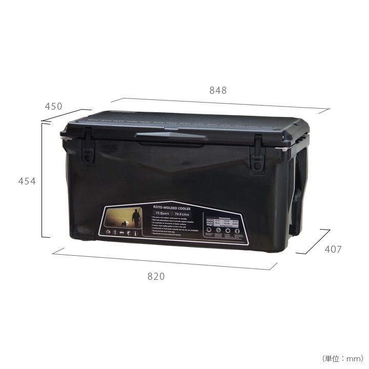 ICE AGE coolers クーラーボックス 75QT（70.9L）」 | JUICY GARDEN
