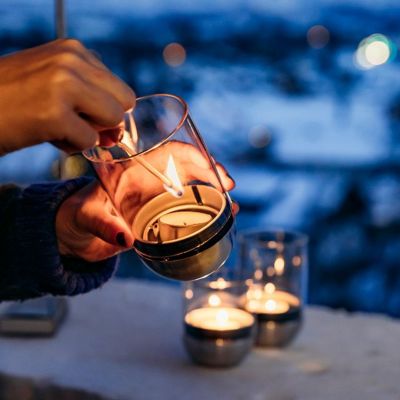 「ホーファッツ（hoefats） GRAVITY CANDLE M90 グラビティキャンドルランタン」