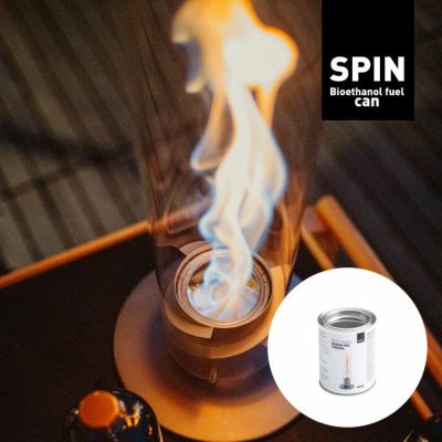 ランプ・ガーデントーチ燃料「ホーファッツ（hoefats） SPIN専用 バイオエタノール缶 500ml（6本セット）」