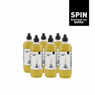 ランプ・ガーデントーチ燃料「ホーファッツ（hoefats） SPIN専用 バイオエタノールボトル 1L（6本セット）」