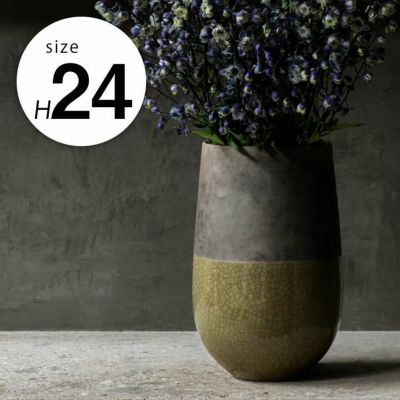 「ドマーニ（DOMANI） ミンスク ベース24（Minsk Vase24）」直径15cm 高さ24cm 5合鉢相当