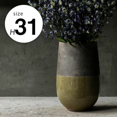 「ドマーニ（DOMANI） ミンスク ベース31（Minsk Vase31）」直径18cm 高さ31cm 6合鉢相当