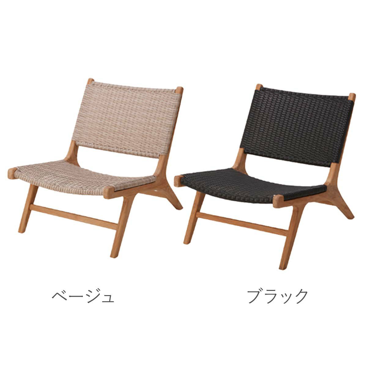 カラーバリエーションの画像です。ベージュとブラックの2色展開です。