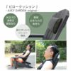 首にぴったりフィットする使用イメージ。水はけ・速乾性がよくお手入れが簡単
