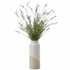 アーティフィシャルフラワー(造花)のラベンダ―とフラワーベース(花瓶)のセット商品