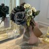 花瓶のカラーはマーブルがかった、ピンク