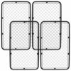 アメリカンフェンス 1500×900mm Lサイズ ハンマートーンブラック 4枚セット
